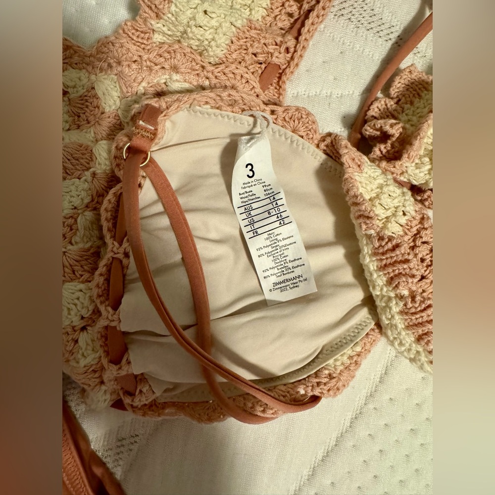 Zimmermann Ruffled crocheted bikini - Picture 2 of 3